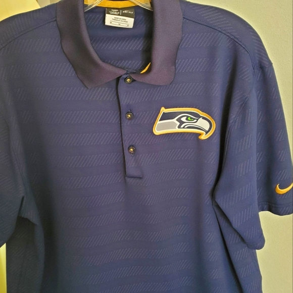 Nike Other - Nike Seattle Seahawks Golf Shirt